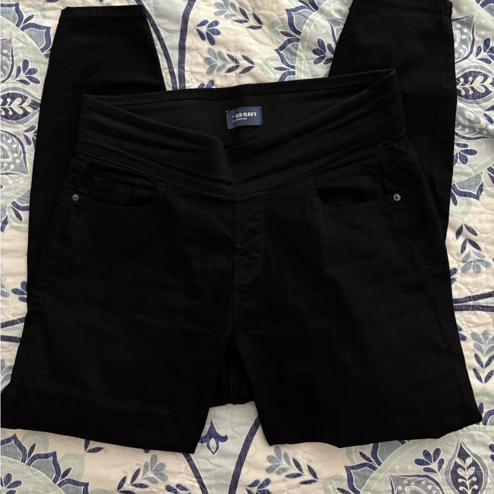 Old Navy Jet Black Straight Leg Jeans